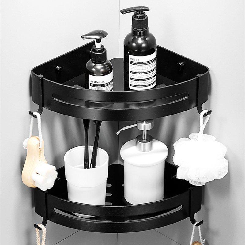Combo 2 Kệ Góc Nhà Tắm Dán Tường, Phong Cách Bắc Âu Cực Kì Tiện Dụng