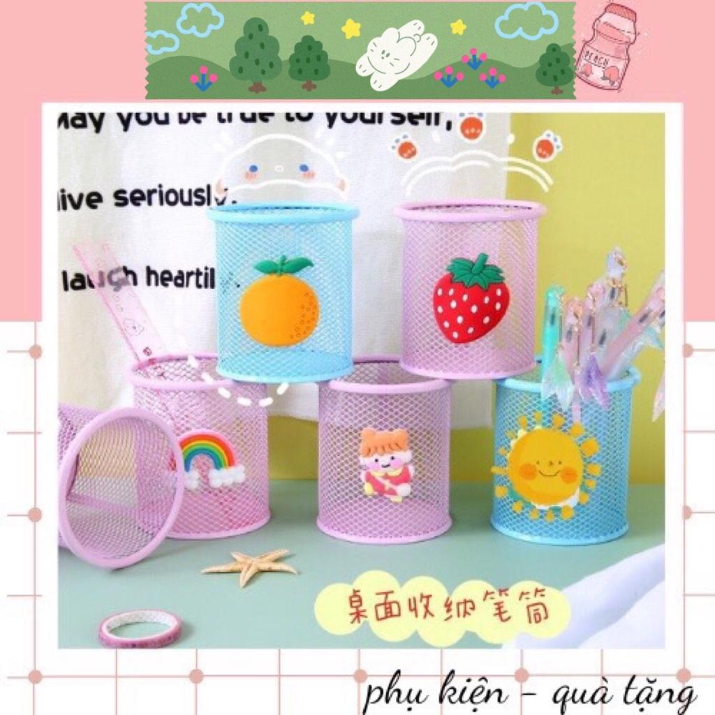 Giỏ đựng bút lưới sắt