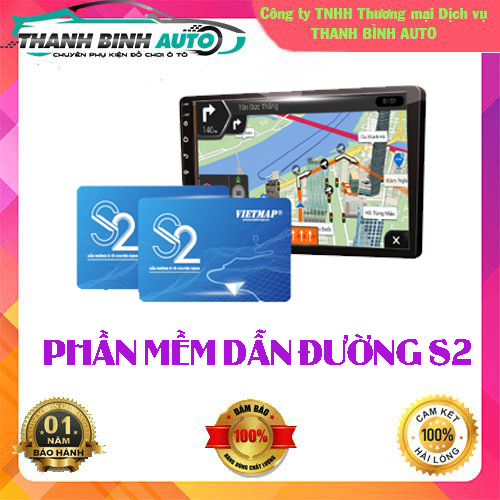 Phần mềm Vietmap S2 Dẫn Đường Ô tô Chuyên Dụng Cảnh Báo Giao Thông - Bản Quyền Chính Hãng