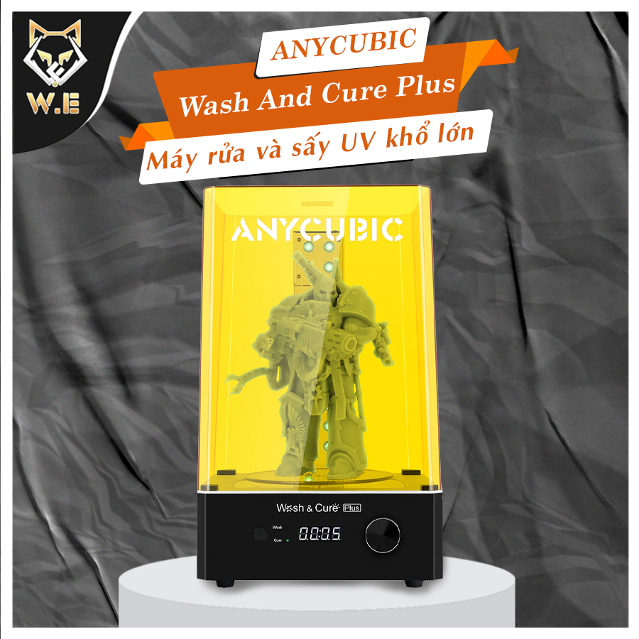 [HÀNG CHÍNH HÃNG] Anycubic Wash And Cure Plus - Máy rửa và sấy UV khổ lớn