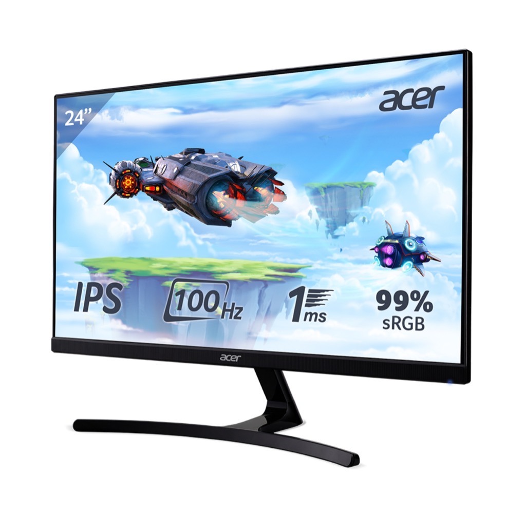 Màn hình LCD ACER 23.8&quot; K243Y E (UM.QX3SV.E01) (1920 x 1080/IPS/100Hz/1 ms/FreeSync) - Hàng Chính Hãng