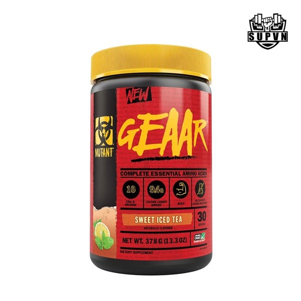 Geaar Mutant Amino acid Eaa (30 Lần Dùng) - Tăng Cơ Phục Hồi Và Phát Triển Cơ