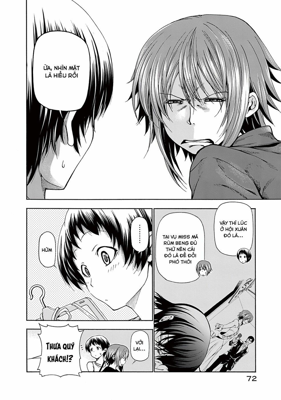 cô gái thích lặn - grand blue chapter 15 16