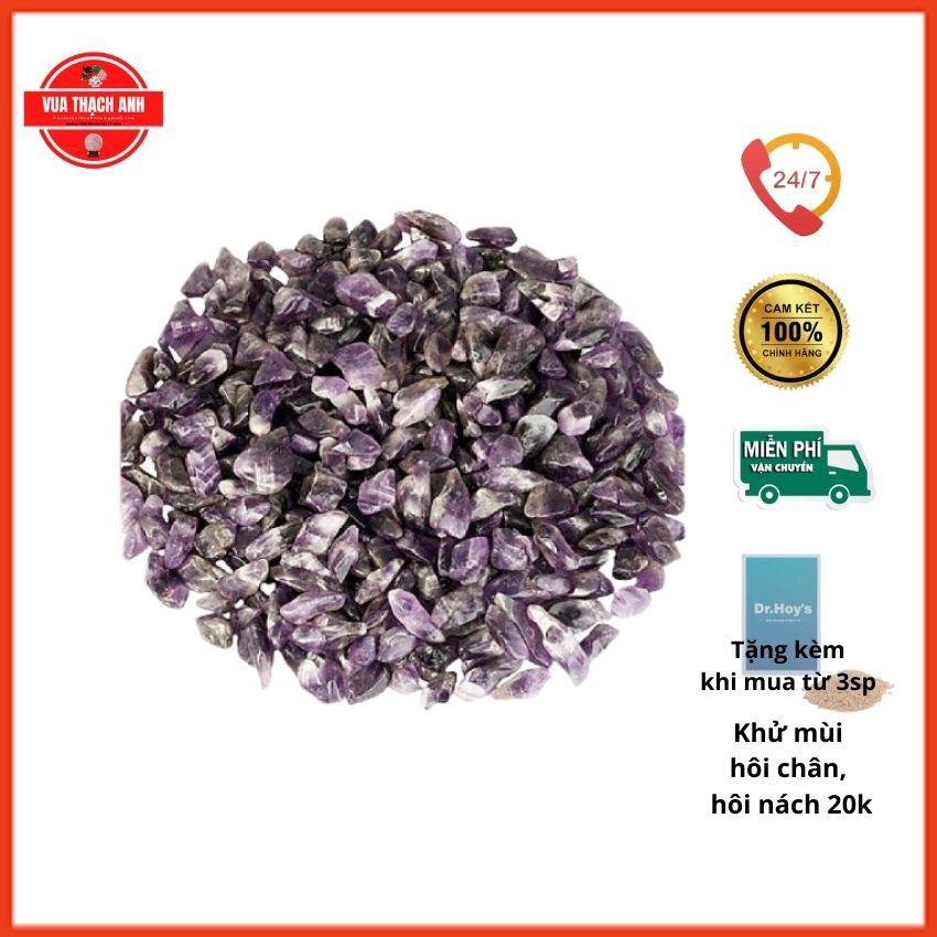 Đá Vụn Rải Chậu Kiểng Màu Tím 500g Rải Nền Nhà, Chơi Hồ Cá, Chậu Kiểng, Lọc Nước,...