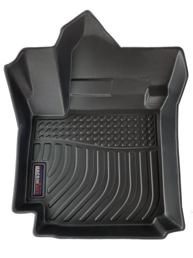 Thảm lót sàn xe ô tô Suzuki XL7 2 hàng ghế Nhãn hiệu Macsim chất liệu nhựa TPV cao cấp màu đen