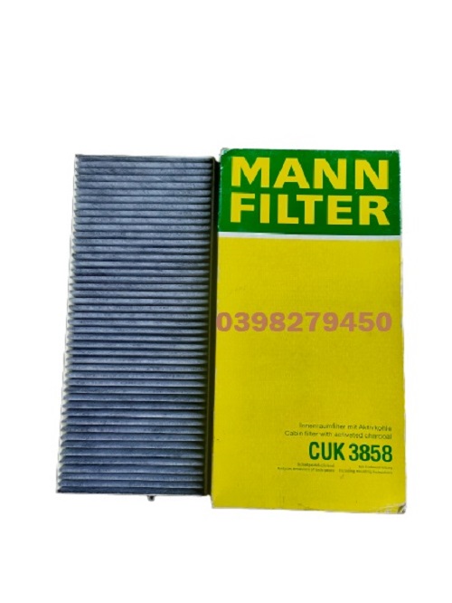 LỌC GIÓ ĐIỀU HÒA MANN FILTER CHO MERCEDES BENZ CUK3858 (MÃ: 901 830 04 18; A 901 830 04 18; A 901 830 04 18 64)