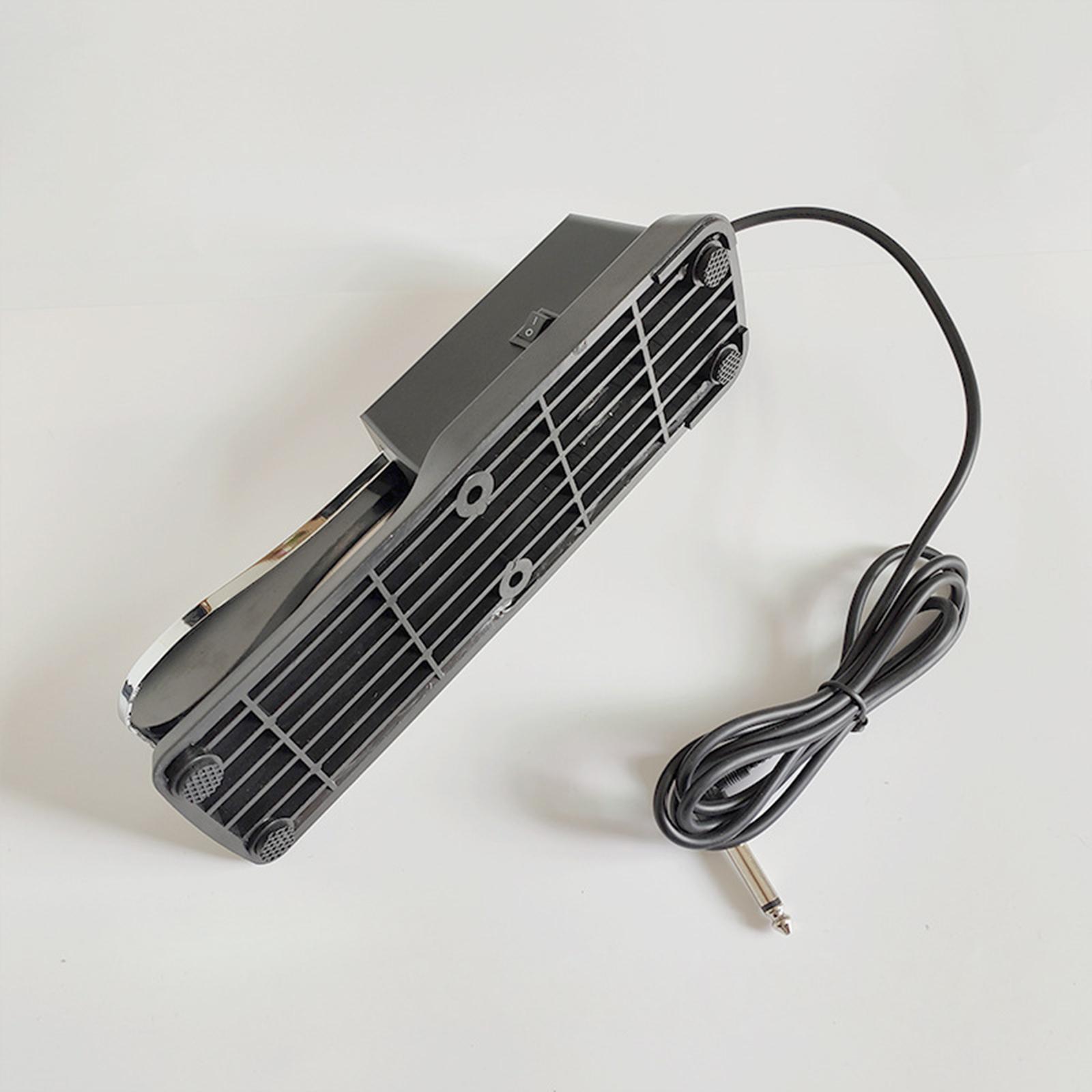 Piano Foot Pedal, Digital Piano Foot Pedal, Polarity Switch, Universal Keyboard Piano Pedal durrable for Exercise Repairing