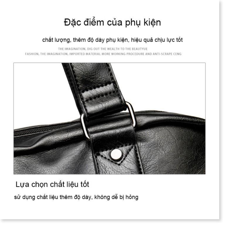 Túi đeo vai nam thời trang Leather BlackMan - Gia Dụng SG