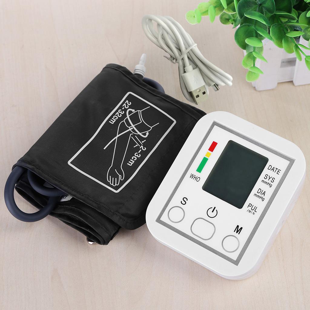 Accurate LCD Display Blood Pressure Monitor BP Monitor Pulse Rate Monitor
