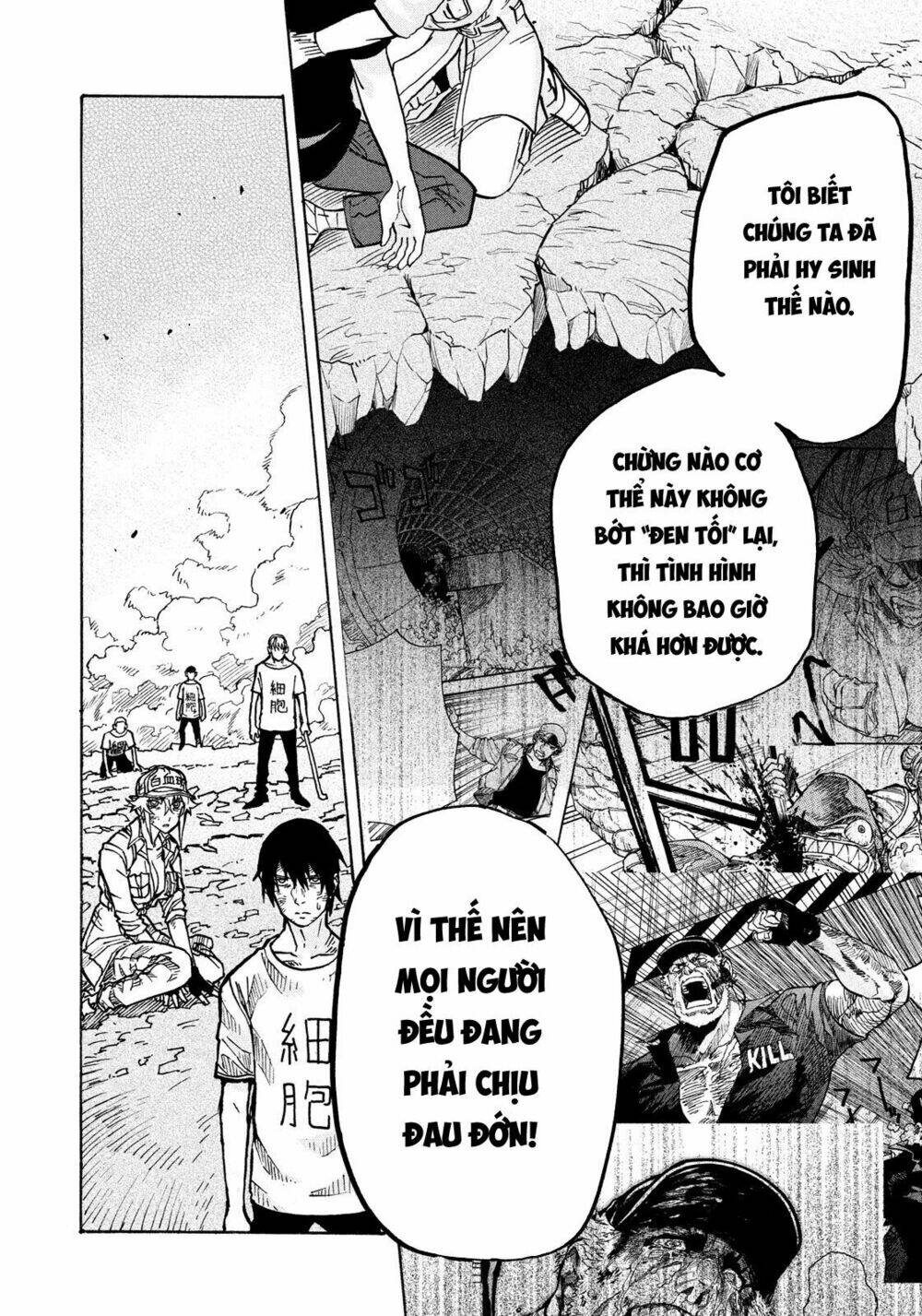 biệt đội tế bào black - hataraku saibou black chapter 8 26