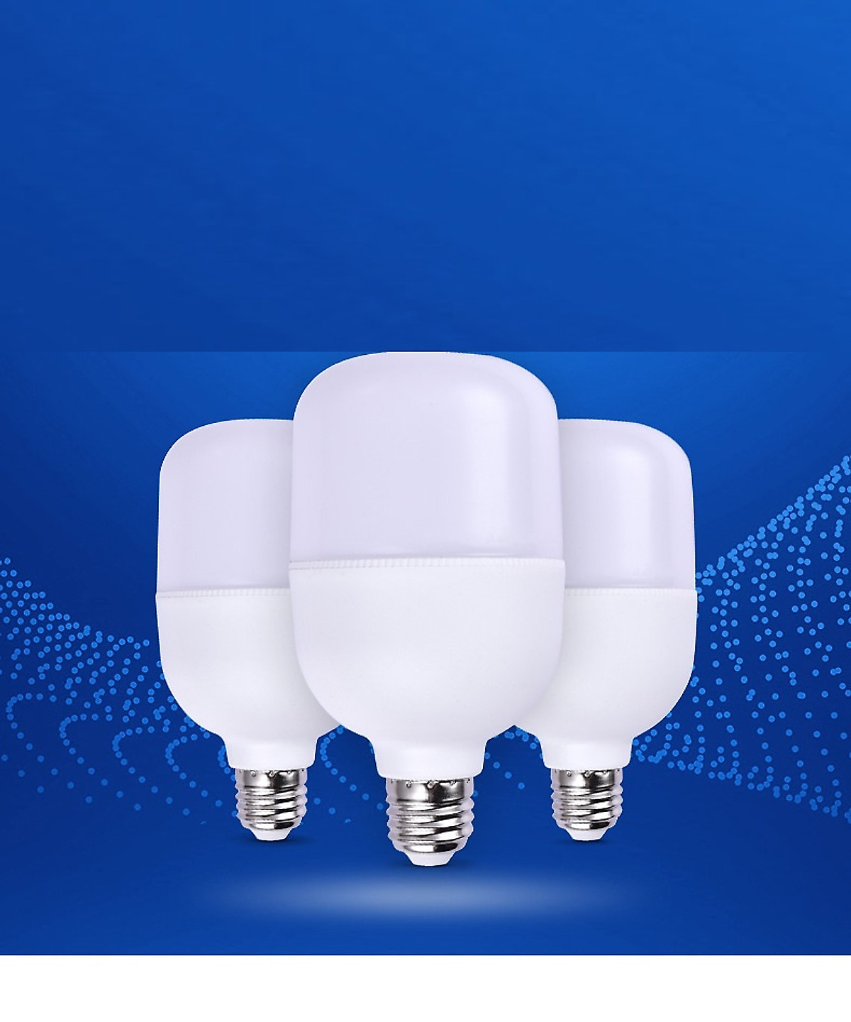 Bộ 10 bóng đèn led trụ 15W siêu sáng , tiết kiệm , tiện lợi cao cấp ( ÁNH SÁNG TRẮNG )