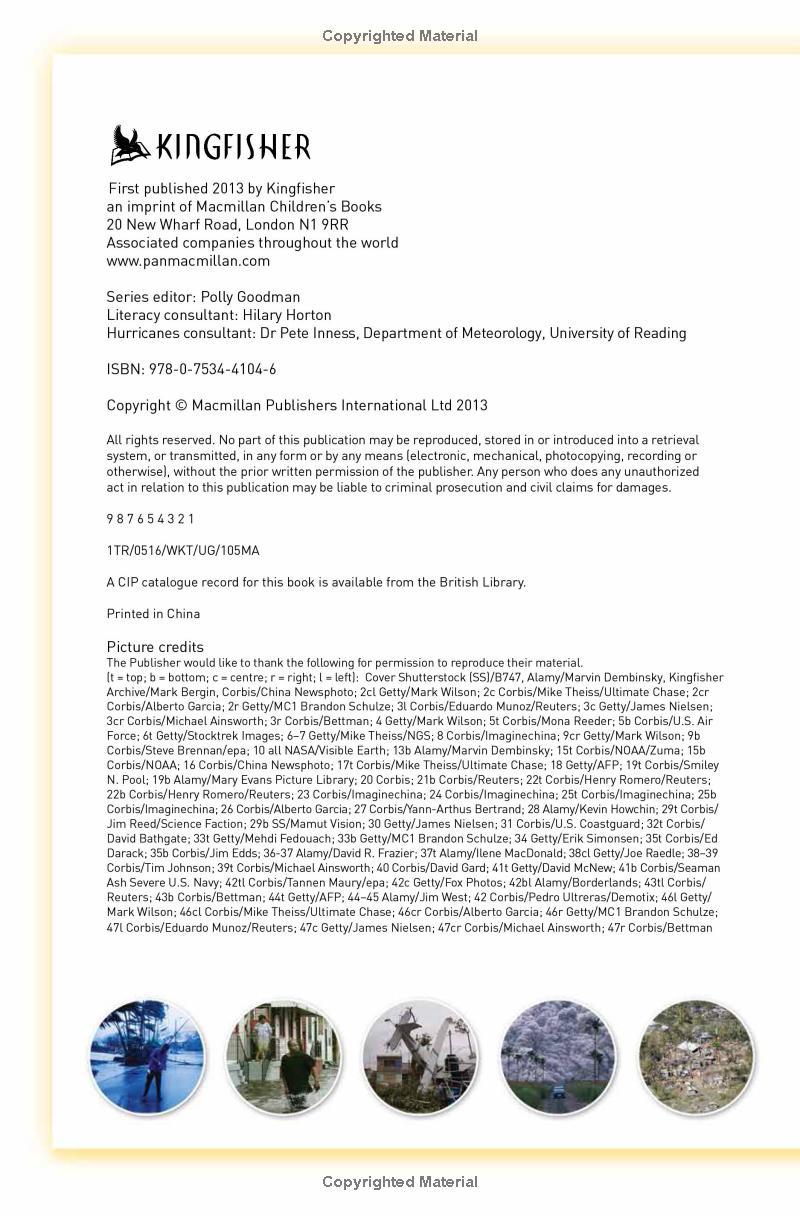 Sách ngoại văn: Kingfisher Readers: Hurricanes (Level 5 - Reading Fluently)