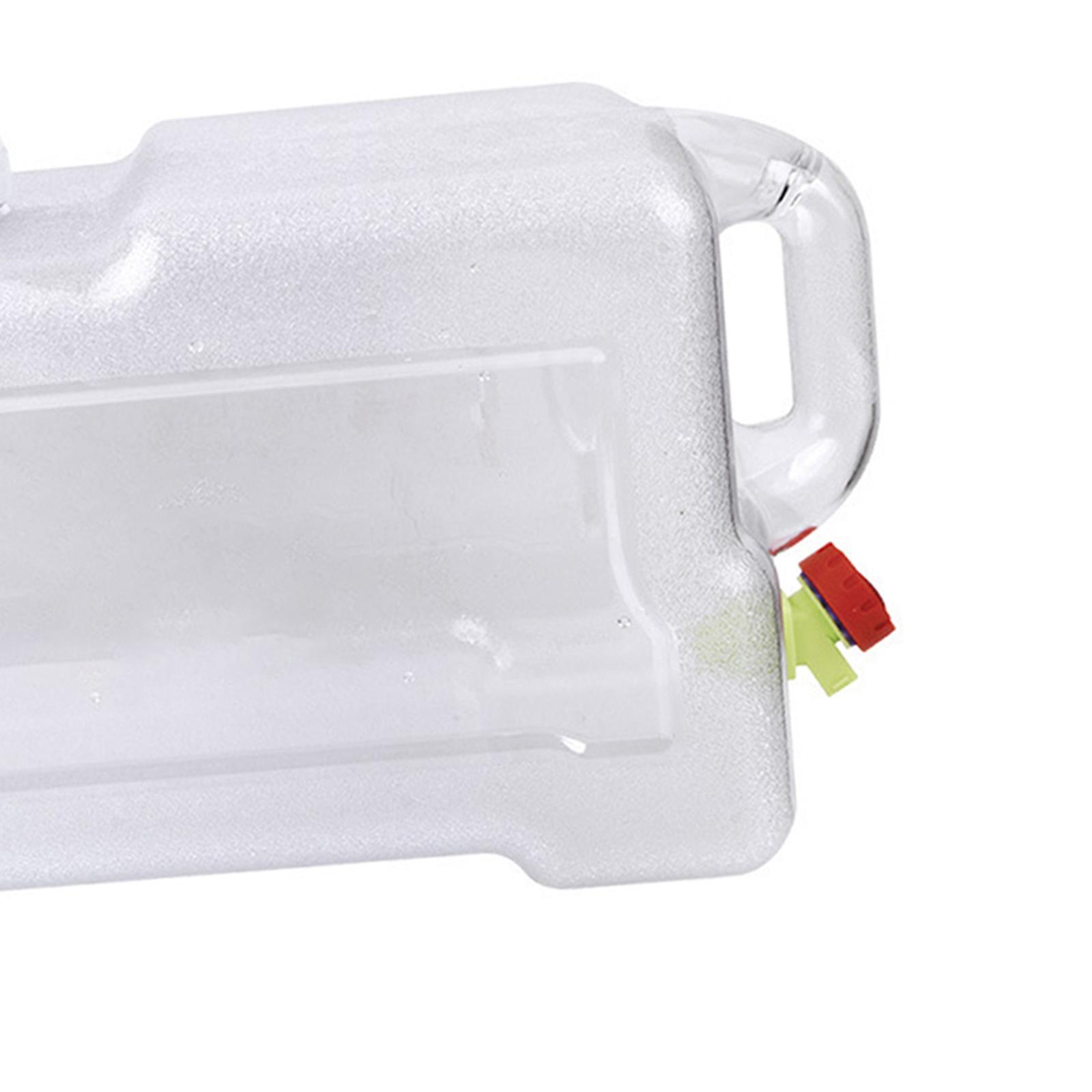 5L Transparent Portable water Storage Barrel Water Tank Container