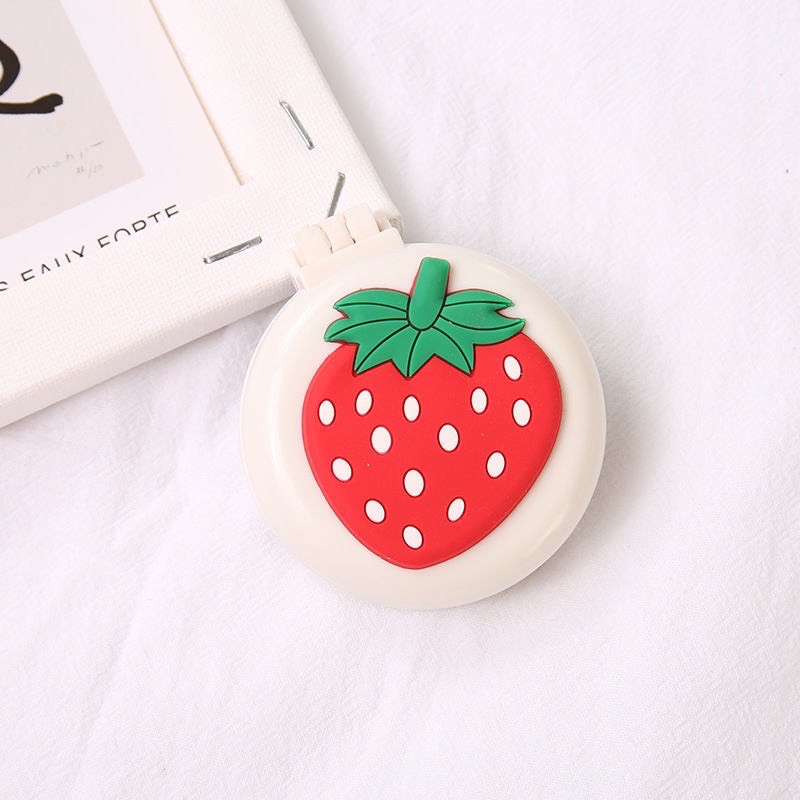 Gương tròn kèm lược tiện lợi hoạ tiết cute T2 Giao Mẫu Ngẫu Nhiên