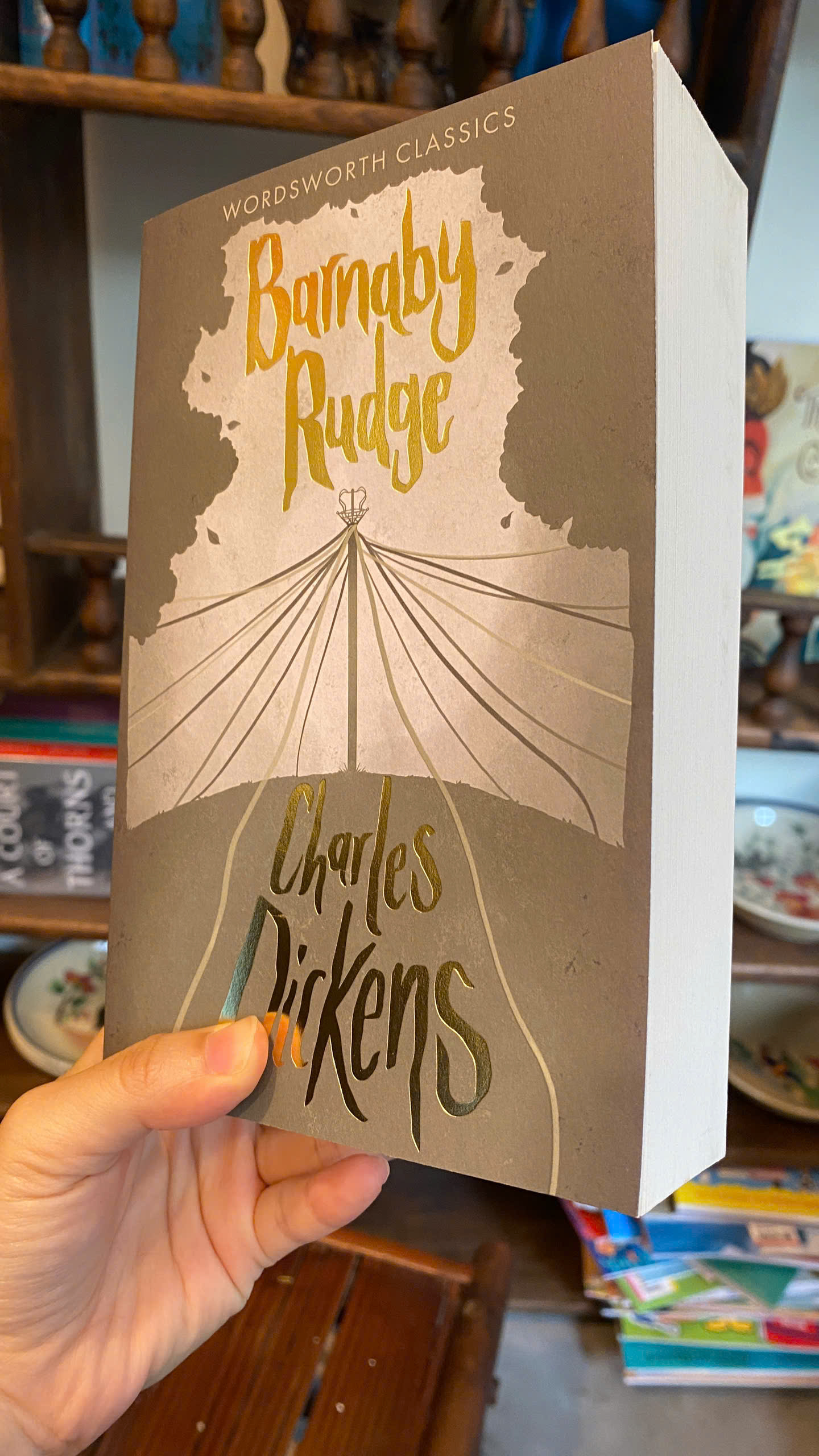 Sách - Barnaby Rudge (Wordsworth Classics) by Charles Dickens | English Historical Fiction