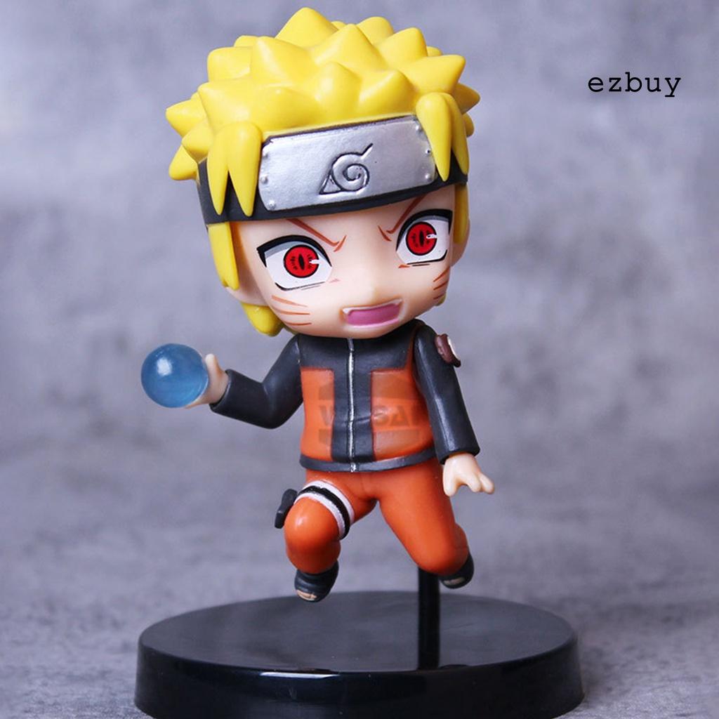 Set 3 Mô Hình Nhân Vật Anime Naruto Dùng Để Trang Trí Bàn Làm Việc