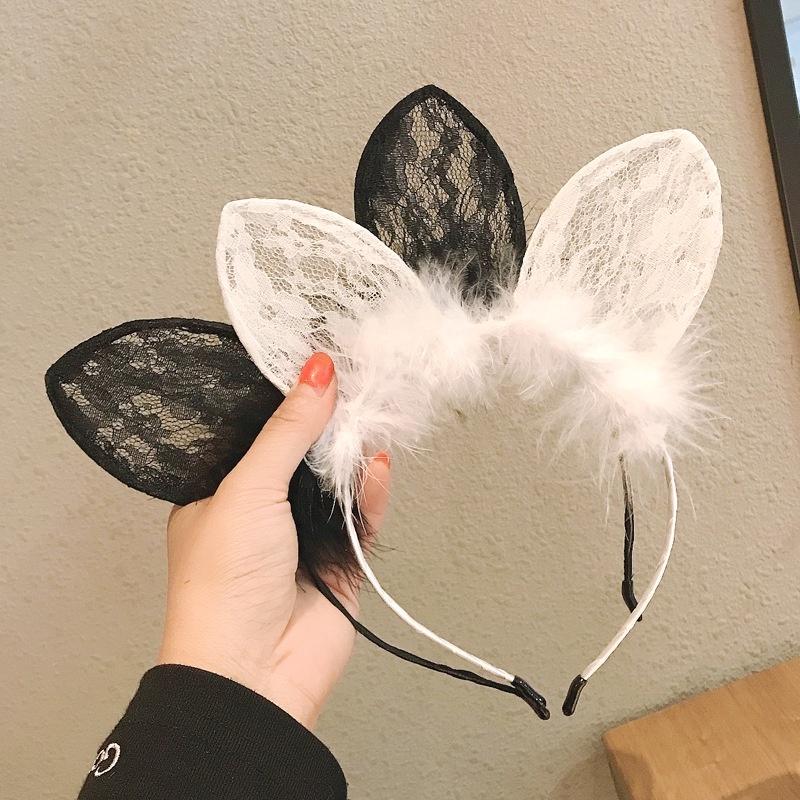 M165. Bờm tai thỏ cài tóc siêu xinh, xược tóc tai thỏ cute
