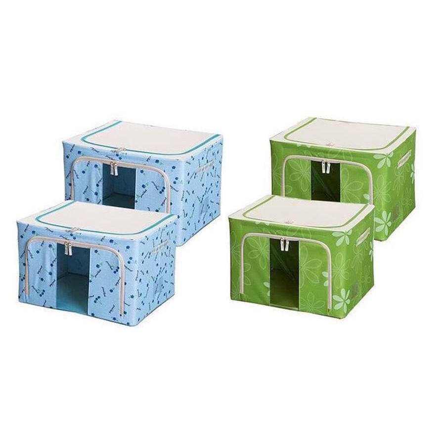TỦ ĐỰNG CHĂN, MÀN, QUẦN ÁO KHUNG SẮT TẶNG KÈM 1 KHĂN TẮM