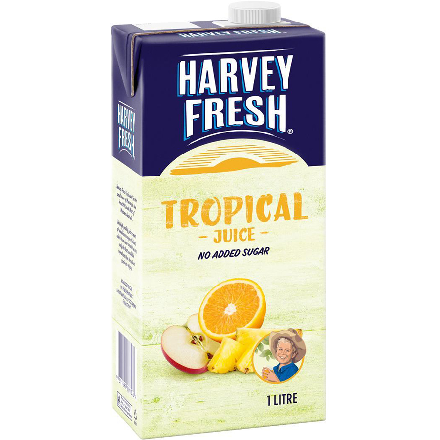 Nước Ép Trái Cây Nhiệt Đới Harvey Fresh 1L