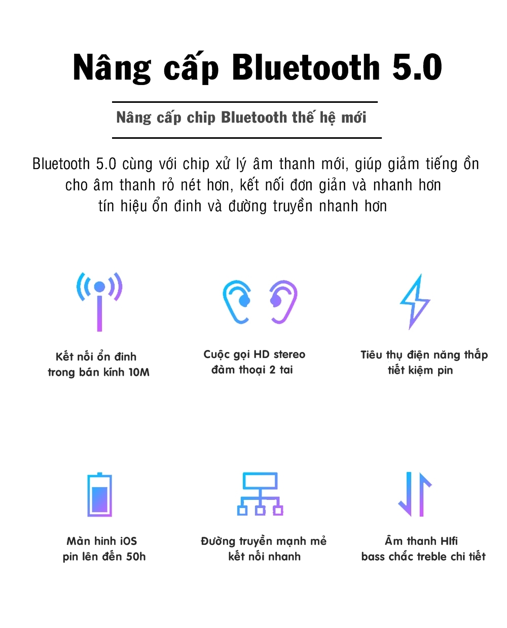 Tai nghe Bluetooth 6D - Âm Thanh Tuyệt Đỉnh