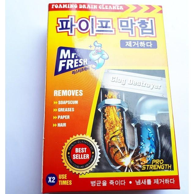 Hộp bột thông cống Mr Fresh Hàn Quốc 200g