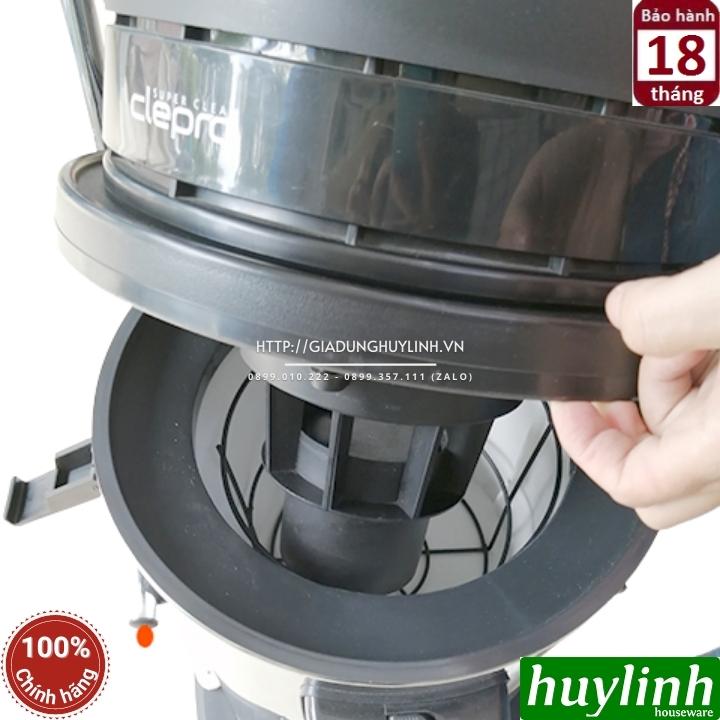Máy giặt thảm phun hút Clepro C1/40 - Dung tích 40 lít - Max 1800W - Hàng chính hãng