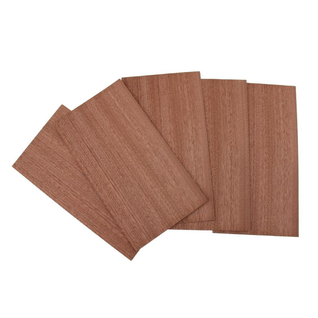 2x 5 Piece Wooden Guitar Headstock String Instruments