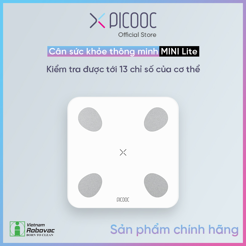 Cân sức khỏe thông minh PICOOC Mini Lite - Hàng chính hãng - Tiêu chuẩn CE