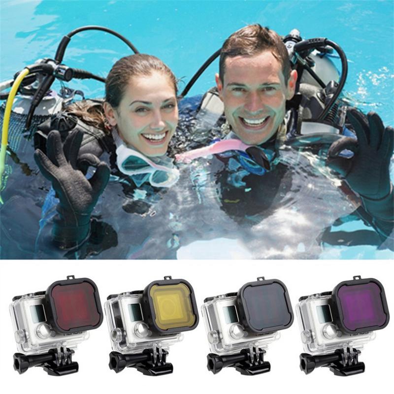 Bộ lọc màu nước dùng cho camera GoPro Hero 4 Hero 3
