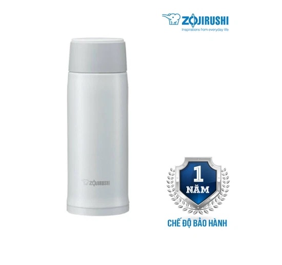 Bình giữ nhiệt Zojirushi SM-NA48-WA 0,48L( Trắng), hàng chính hãng