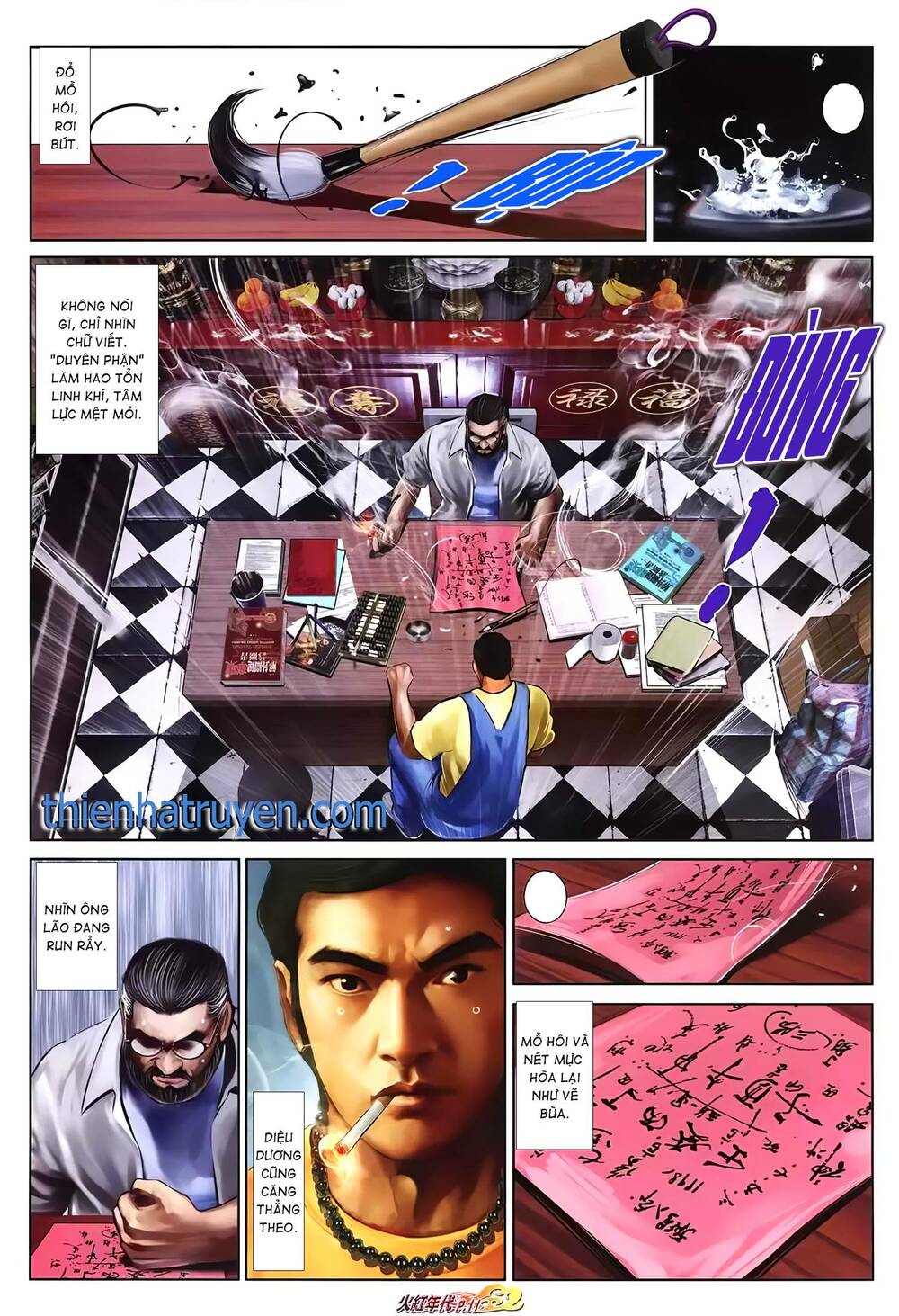 hỏa hồng niên đại hắc cốt đường chapter 1296 10