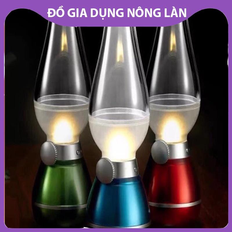 Đèn dầu cảm ứng điện tử LED thổi tắt khi bật