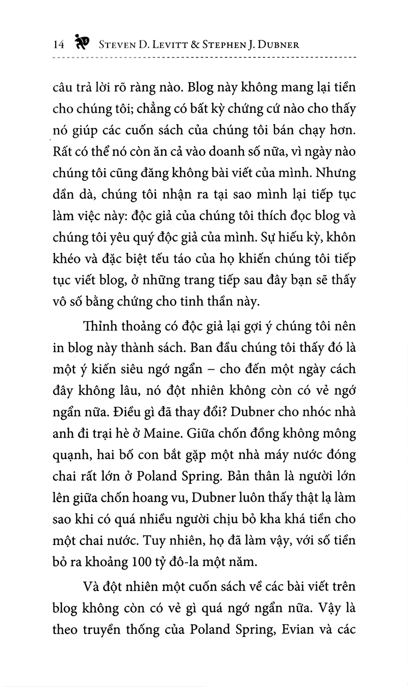 Khi Nào Cướp Nhà Băng - Những Nhà Kinh Tế Học Hài Hước Nhìn Thế Giới Như Thế Nào