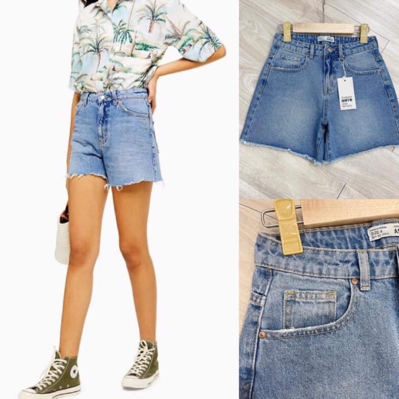 SHORT DENIM TUA LAI TOP.SHOP