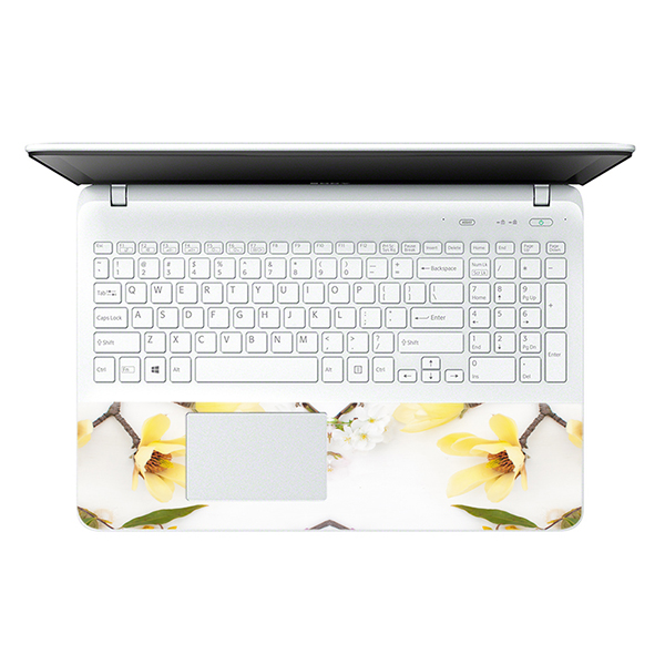 Mẫu Dán Decal Hoa Văn Trang Trí Laptop LTHV-215