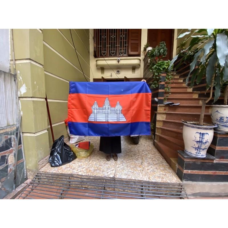 Cờ in khổ 80x120cm cambodia