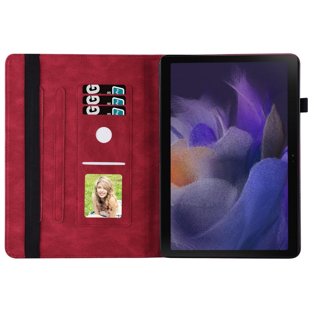Bao da máy tính bảng nắp lật có ngăn thẻ và đế đỡ 10.5 inch cho Samsung Galaxy Tab A8 2021