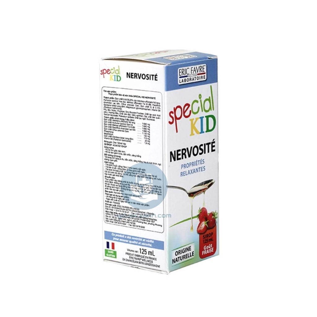 SPECIAL KID NERVOSITE, 125ml, Siro hỗ trợ an thần cho bé - Y Dược Xanh