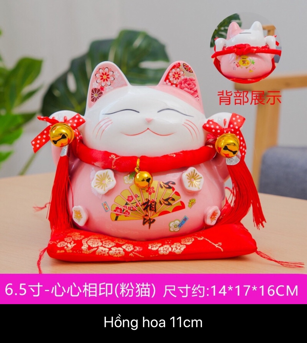 Mèo thần tài Neko Maneki hũ tiết kiệm