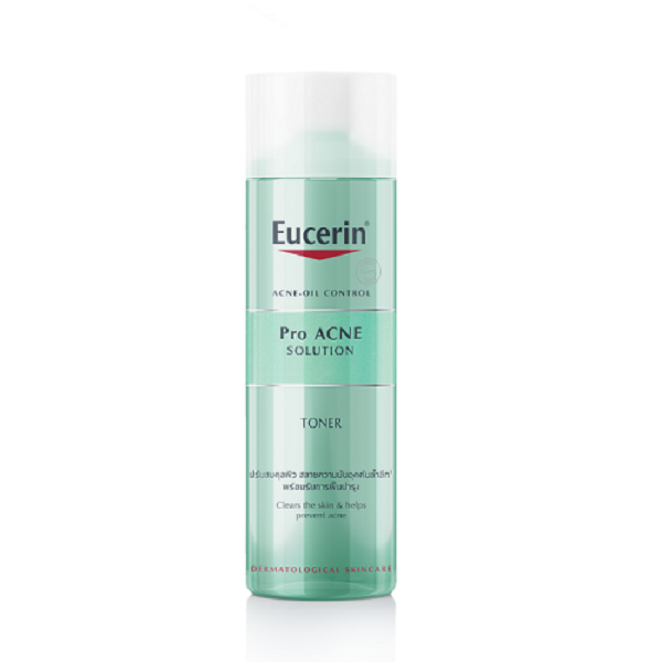 Eucerin Nước Hoa Hồng Dành Cho Da Nhờn Mụn ProAcne Toner 200Ml