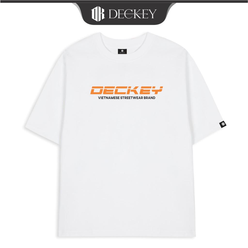 Áo Thun Cotton Unisex Nam Nữ Form Rộng DECKEY SCRATCH