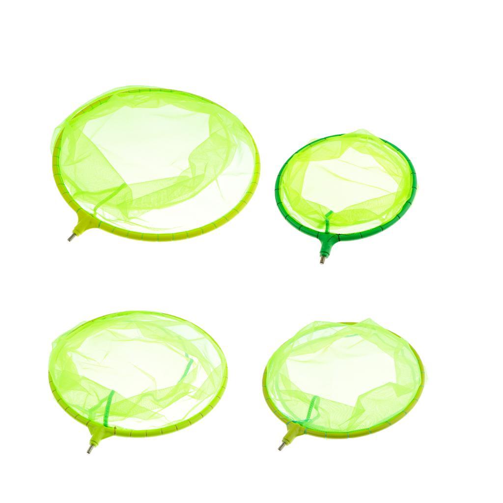 Fishing Landing Net Head Catch Release Tool Mesh Hole Folding Dip Net Fishing Equipment - 4 Size Available