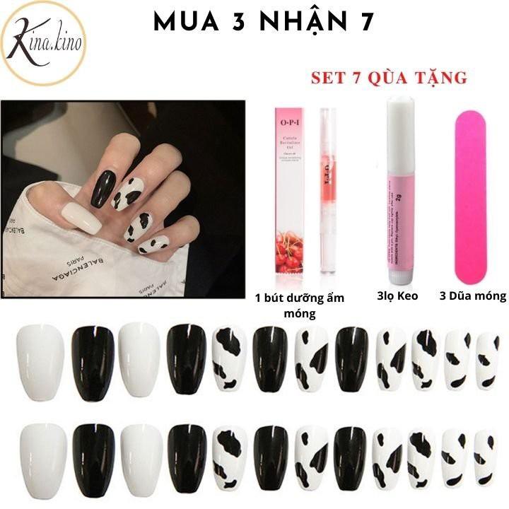 SET 24 MÓNG TAY GIẢ NAIL GIẢ CAO CẤP