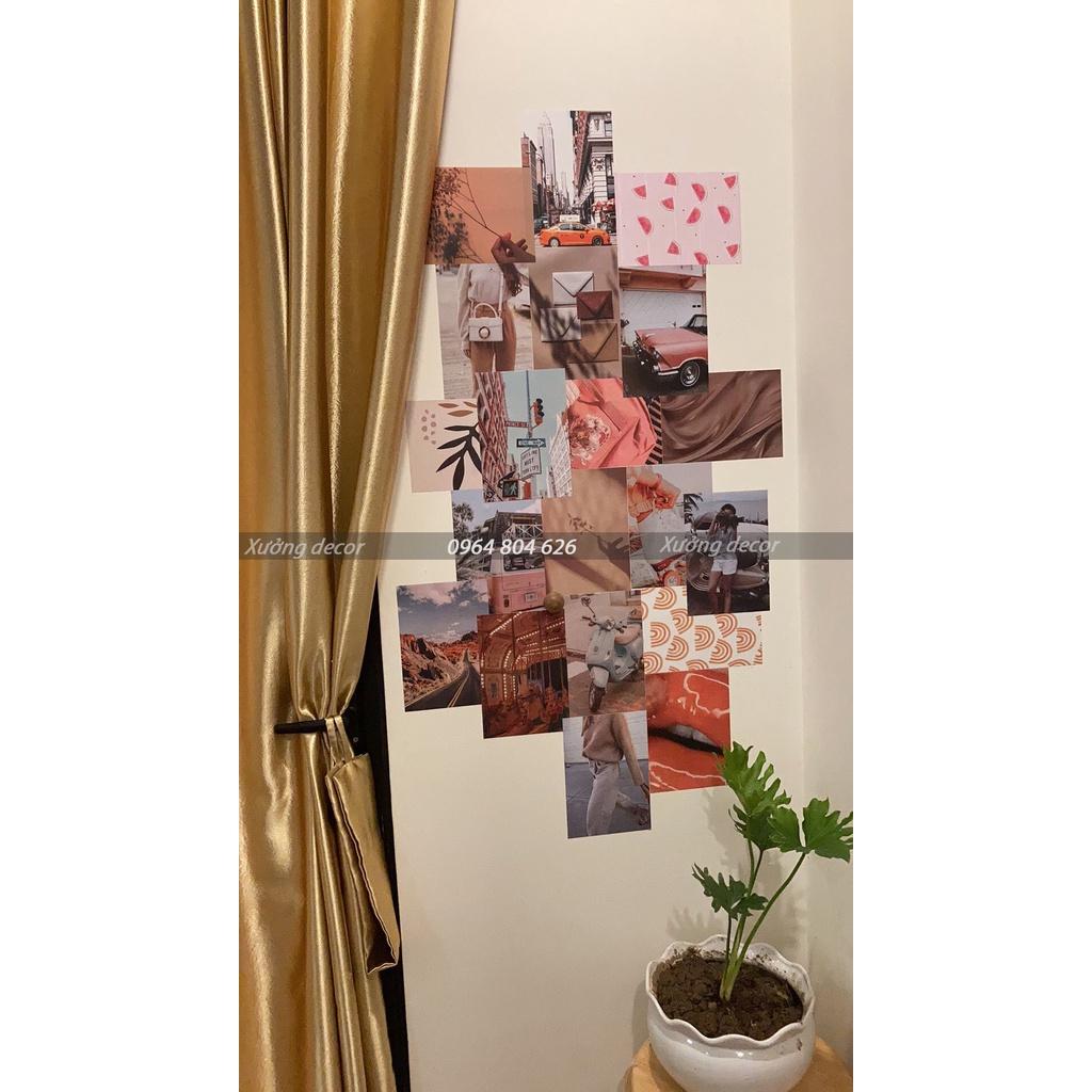 Set 24 hình Wall Collection Sticker dán tường trang trí decor phòng ngủ instargram - theme Mùa Thu 1304