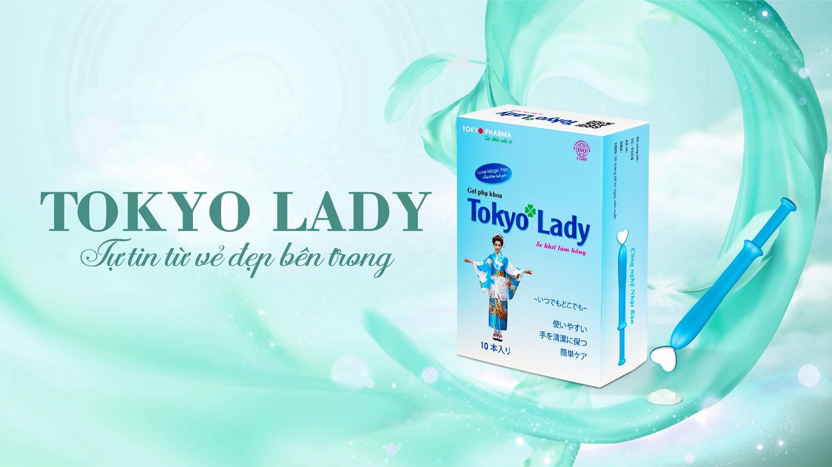 Gel vệ sinh, bôi trơn, se khít, làm hồng Tokyo Lady