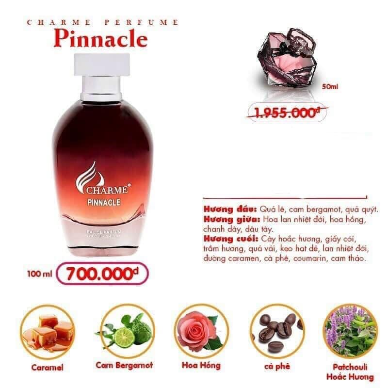 Nước Hoa Nữ Charme Pinnacle 1.0.0ml