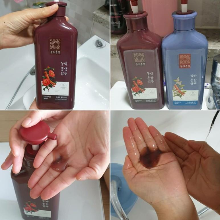 Dầu Gội Xả Phục Hồi Tóc Hư Tổn Nặng Và Ngăn Ngừa Rụng Tóc Kerasys Hồng Sâm Hoa Trà 500ml tặng móc khóa