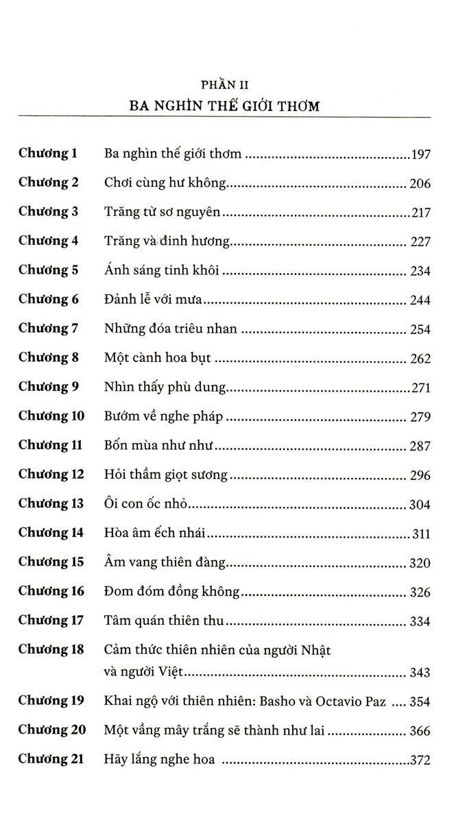 Ba Nghìn Thế Giới Thơm (Nhã Nam)