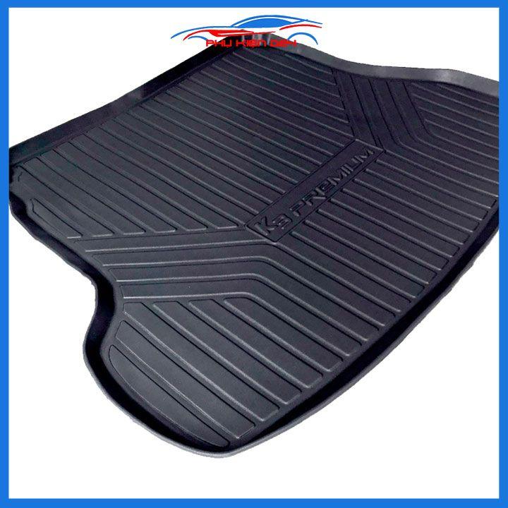 Thảm nhựa lót cốp Kia K3 2021-2022-2023-2024 nhựa dẻo cao cấp, không mùi, chống thấm nước tốt