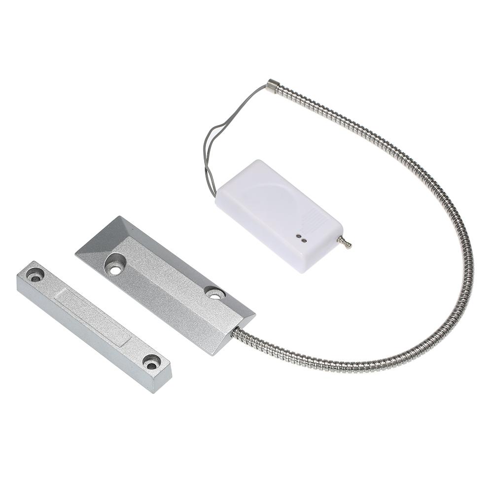 Wireless 433MHz Metal Rolling Door Magnetic Contact Sensor Switch Door Window Open Detector Normal Close Type For Home Burglar Alarm System